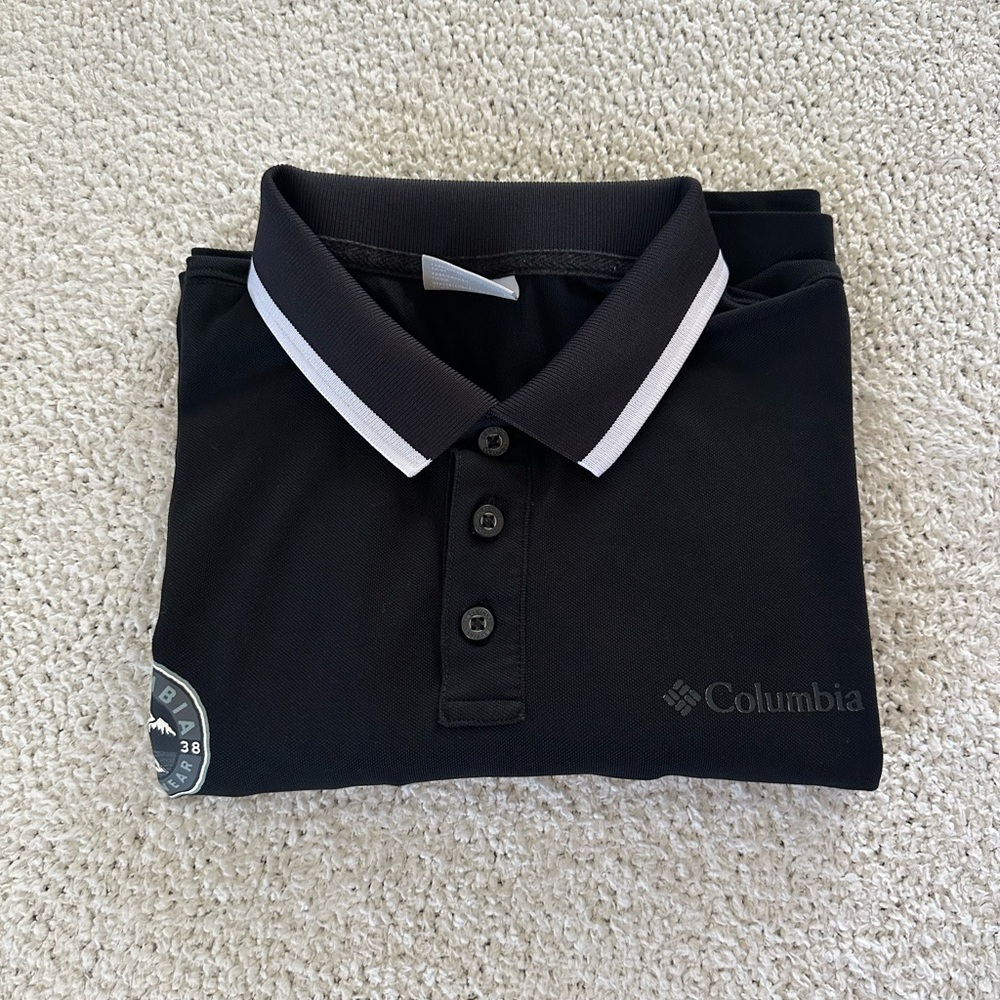 Columbia Charcoal Polo Shirt